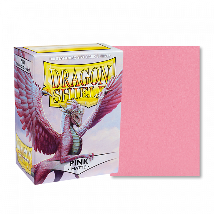 Dragon Shield Standard 100 Pink Matte