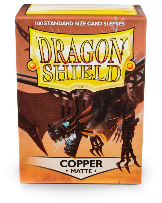 Dragon Shield Standard 100 Copper Matte