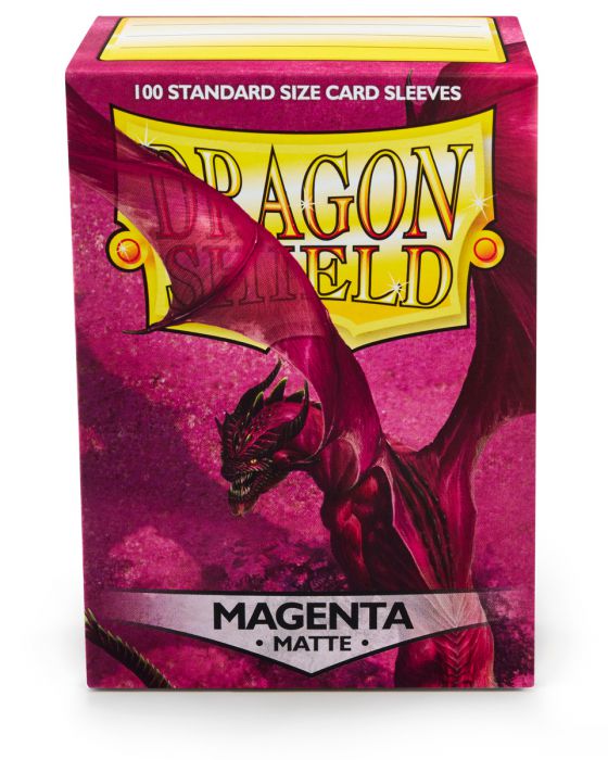 Dragon Shield Standard 100 Magenta Matte