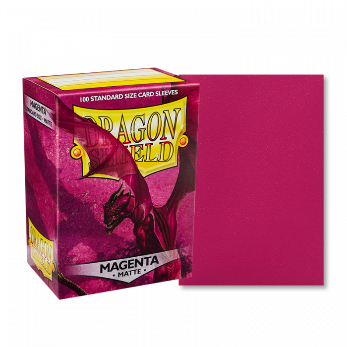 Dragon Shield Standard 100 Magenta Matte