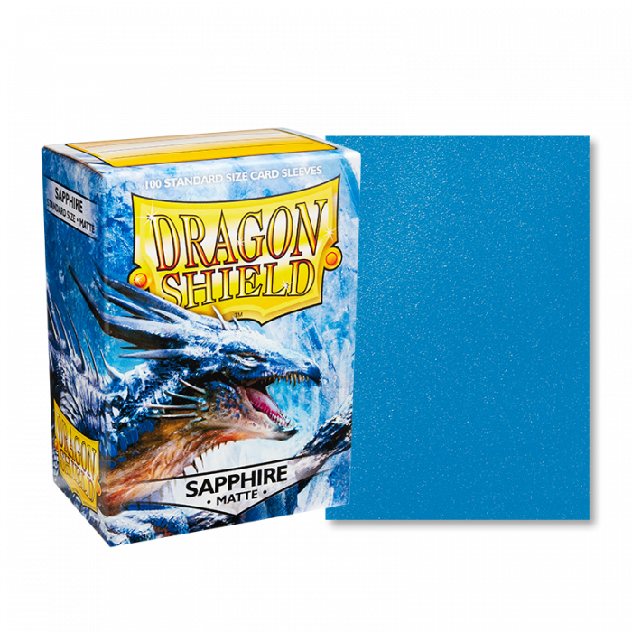 Dragon Shield Standard 100 Sapphire Matte