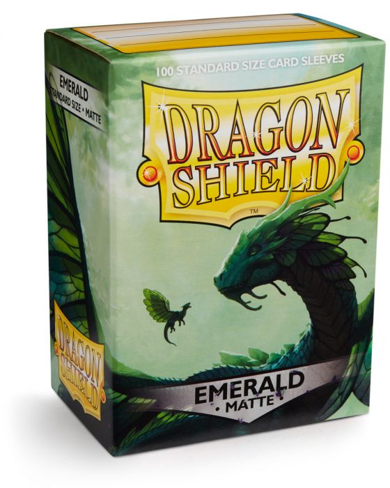 Dragon Shield Standard 100 Emerald Matte