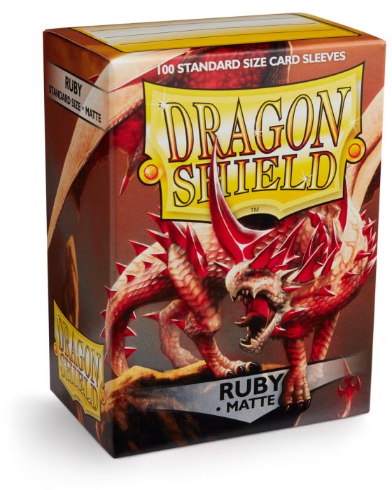 Dragon Shield Standard 100 Ruby Matte