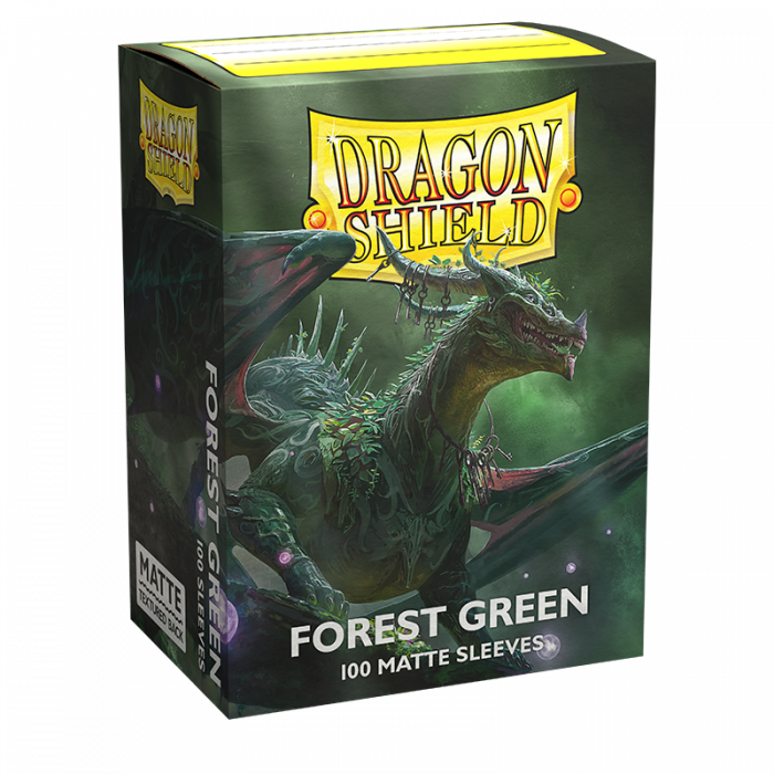 Dragon Shield Standard 100 Forest Green Matte