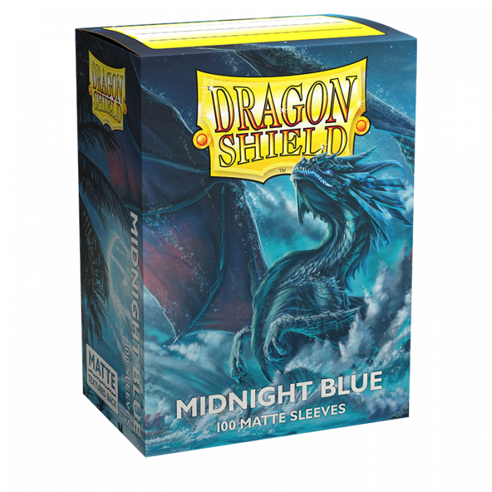 Dragon Shield Standard 100 Midnight Blue Matte