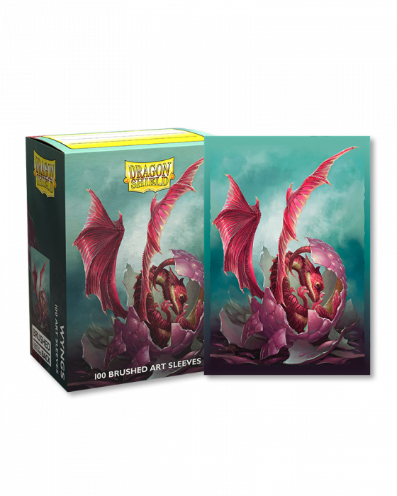 Dragon Shield Standard 100 Brushed Art Sleeves Wyngs