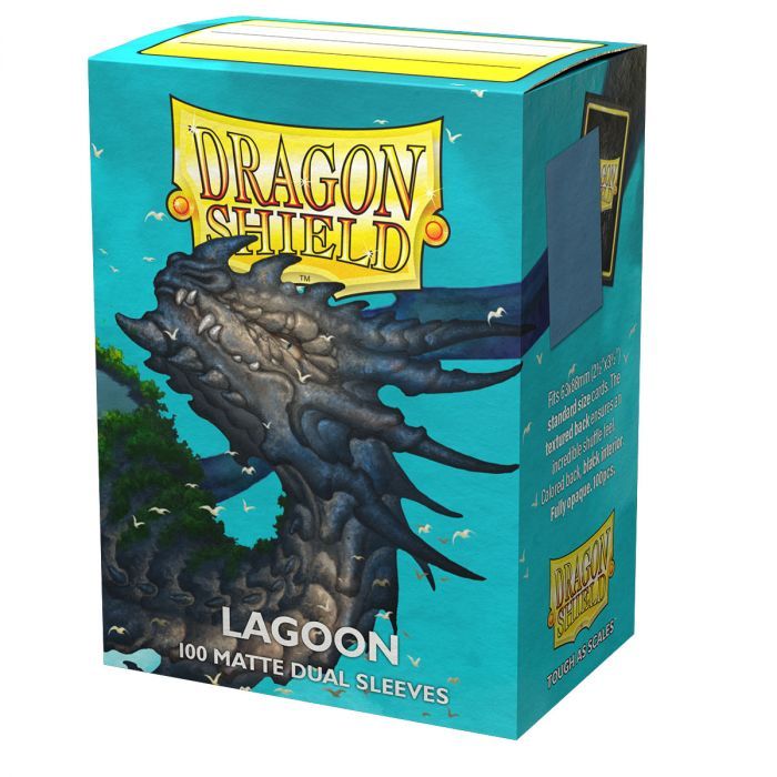 Dragon Shield Standard 100 Matte Dual Sleeves Lagoon