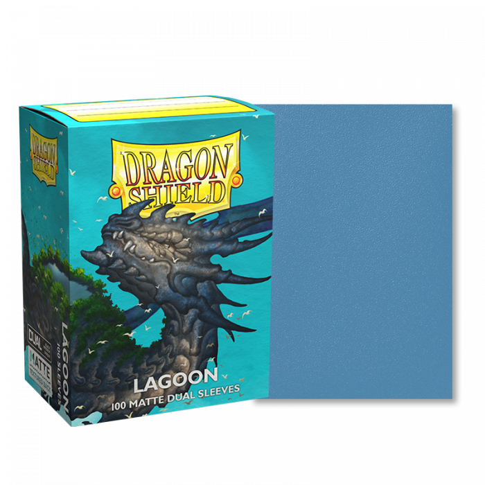 Dragon Shield Standard 100 Matte Dual Sleeves Lagoon