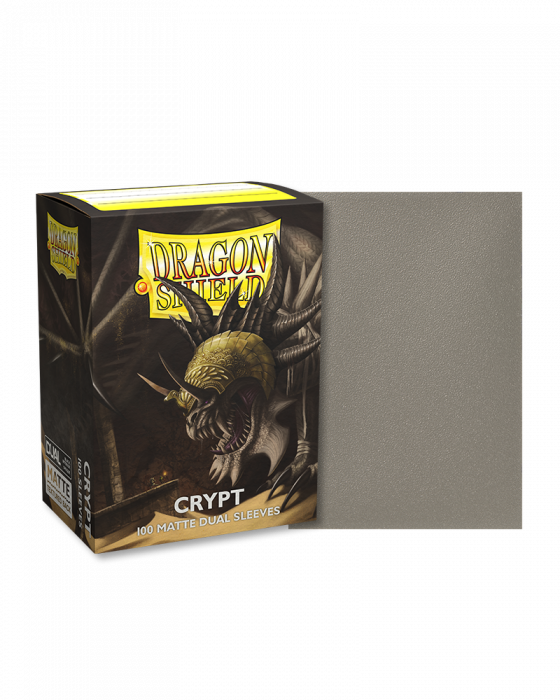 Dragon Shield Standard 100 Matte Dual Sleeves Crypt