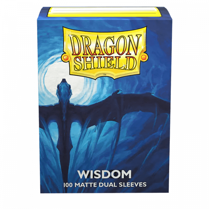 Dragon Shield Standard 100 Matte Dual Sleeves Wisdom