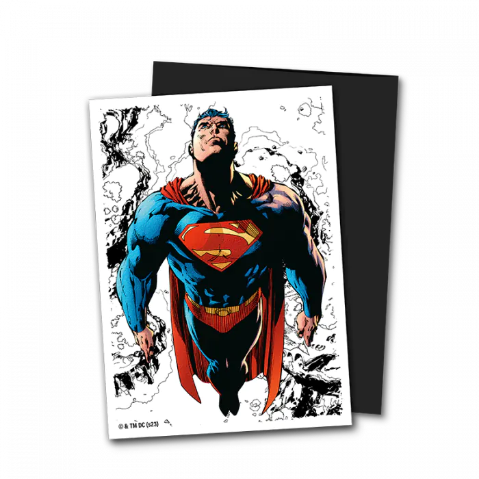 Dragon Shield Standard 100 Matte Dual Art Superman Full Color