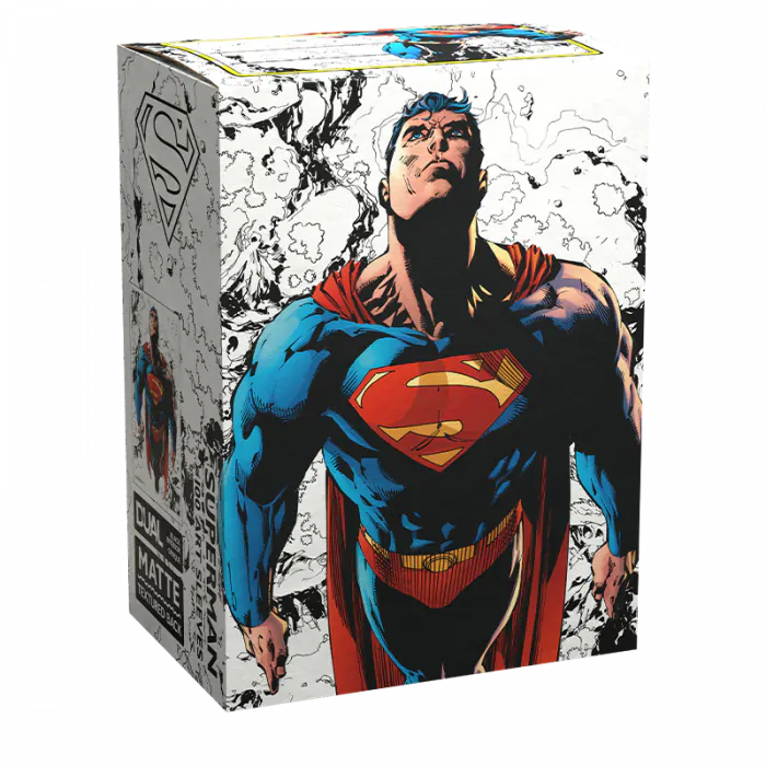 Dragon Shield Standard 100 Matte Dual Art Superman Full Color