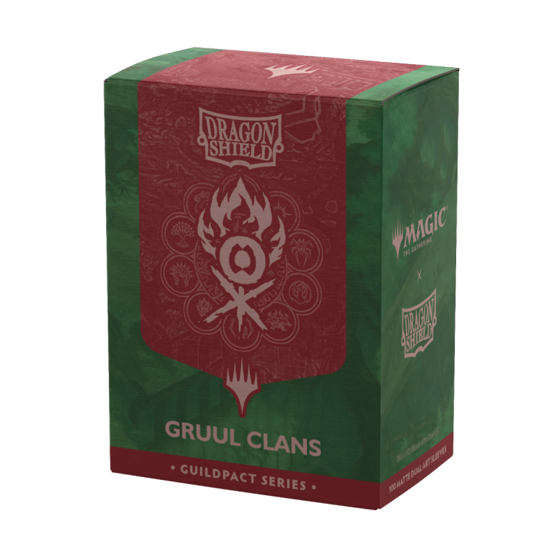 Dragon Shield Standard 100 Matte Dual Art - Gruul Clans