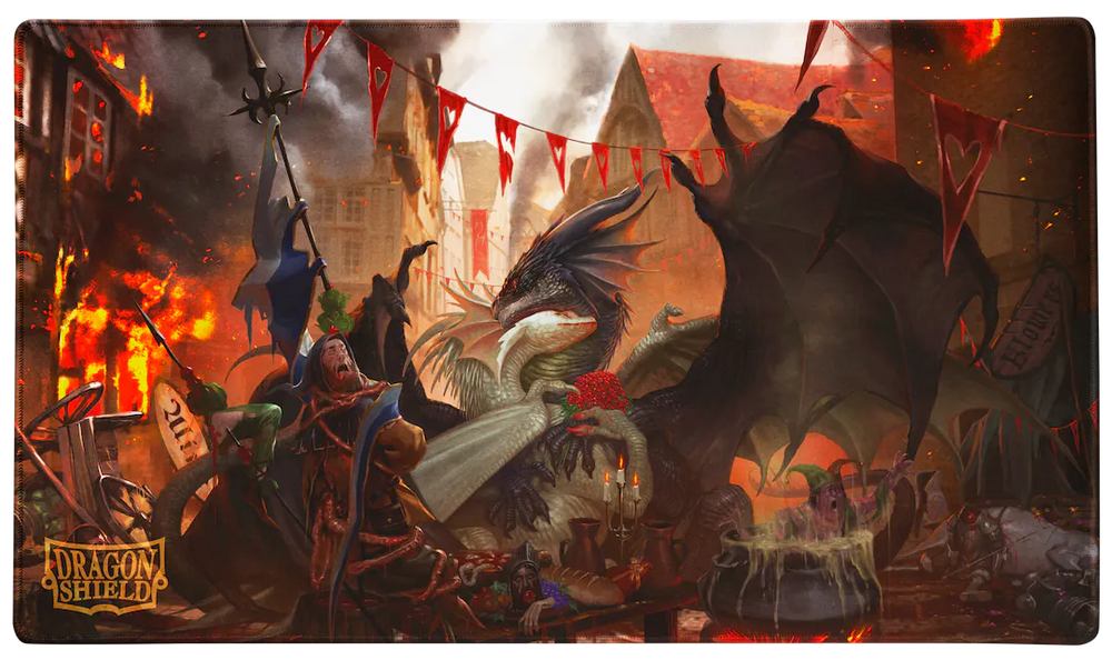 Dragon Shield Playmat - Valentine Dragons