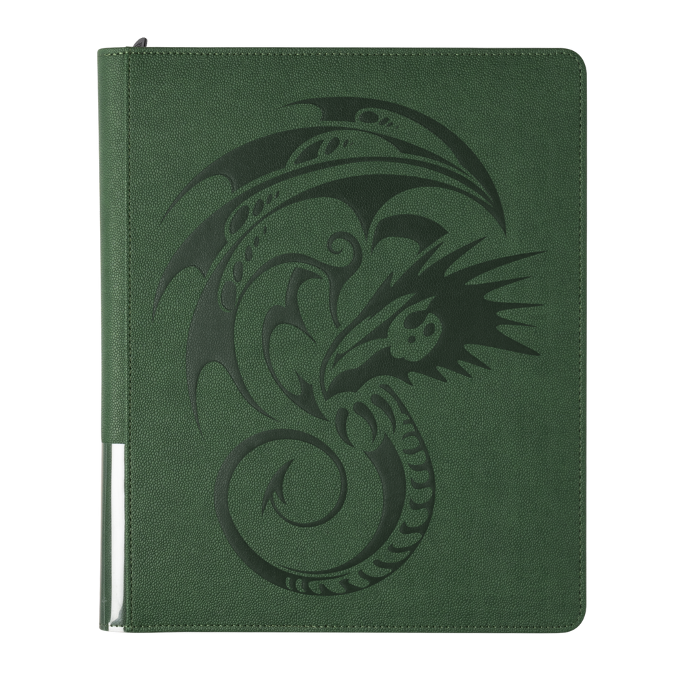 Dragon Shield Zipster Binder Regular Forest Green