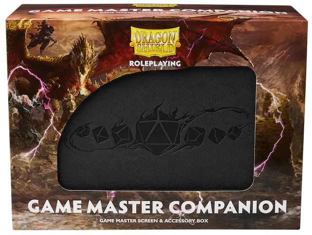 Dragon Shield Game Master Companion  Iron Grey