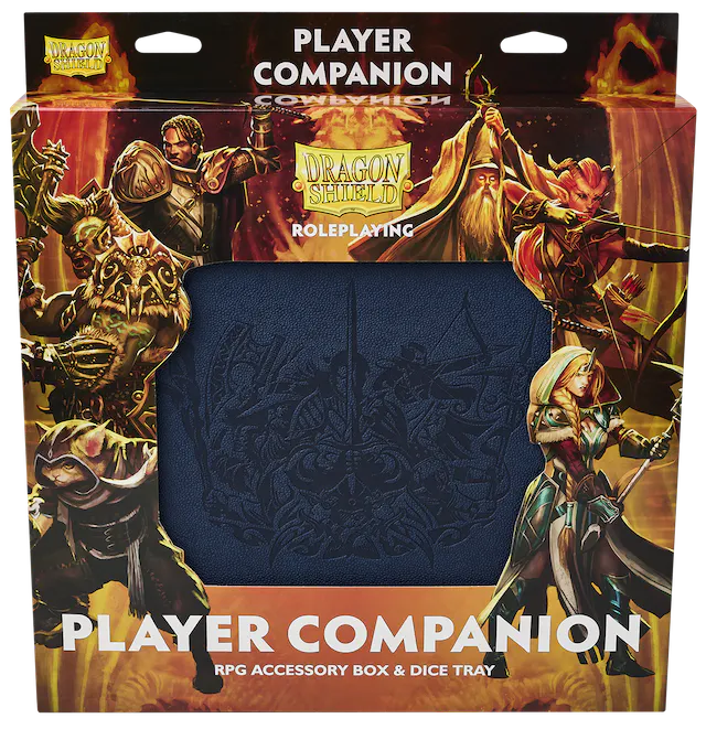 Dragon Shield Player Companion Blau