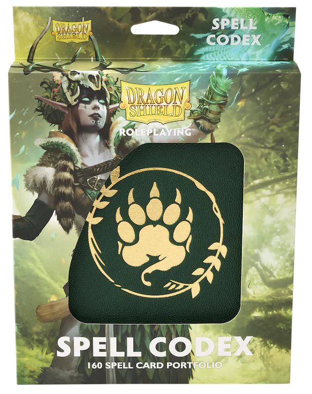 Dragon Shield Spell Codex 160 Spellcard Portfolio Forest Green