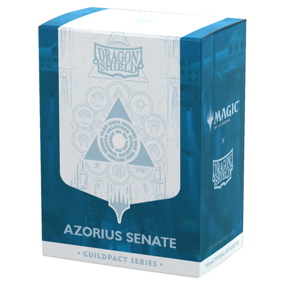 Dragon Shield Standard 100 Matte Dual Art - Azorius Senate