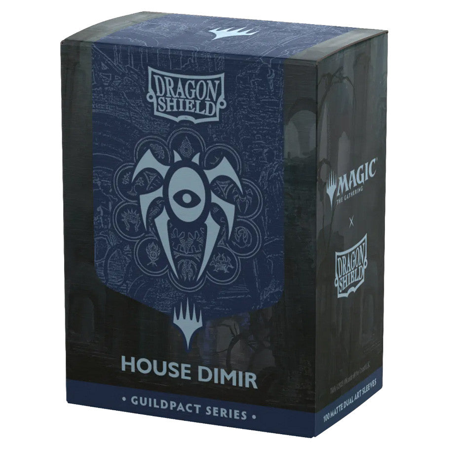 Dragon Shield Standard 100 Matte Dual Art - House Dimir