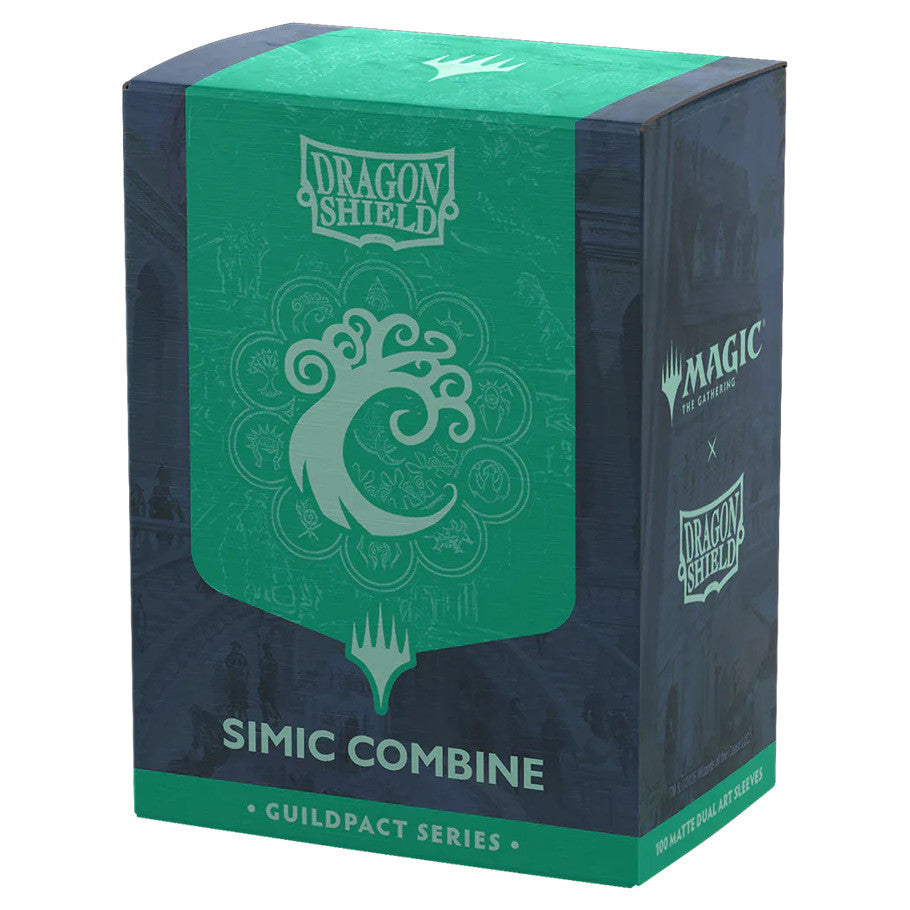 Dragon Shield Standard 100 Matte Dual Art - Simic Combine