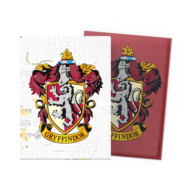 Dragon Shield Standard 100 Brushed Art Sleeves Gryffindor