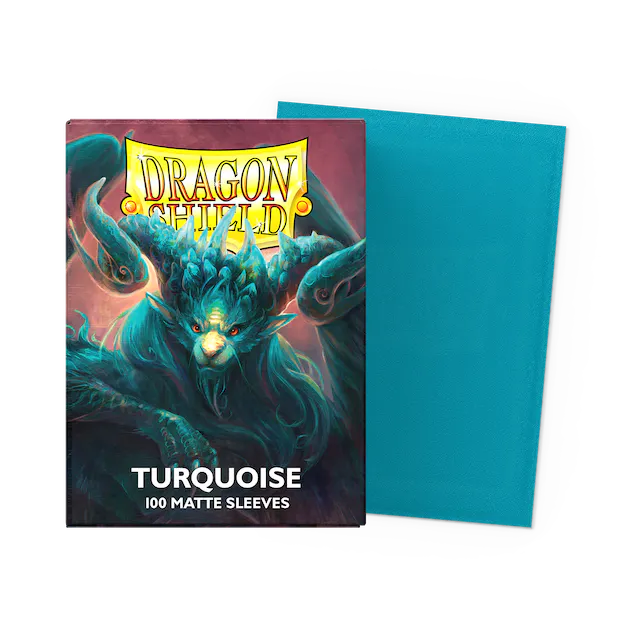 Dragon Shield Standard 100 Turquoise Matte