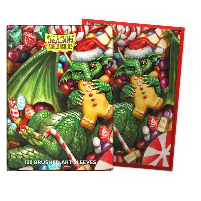 Dragon Shield Brushed Art Sleeves - Christmas 2024 limited Edtion