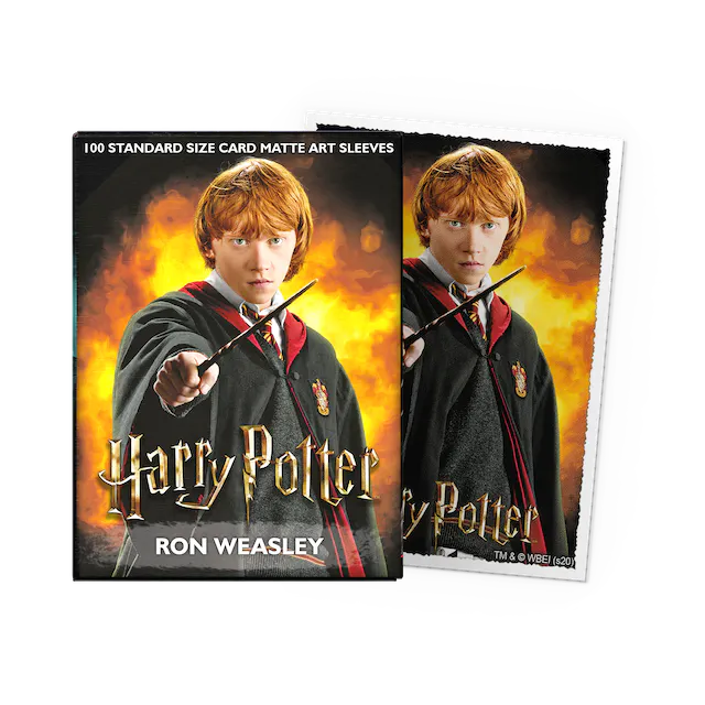 Dragon Shield Standard 100 Matte Art Ron Weasley