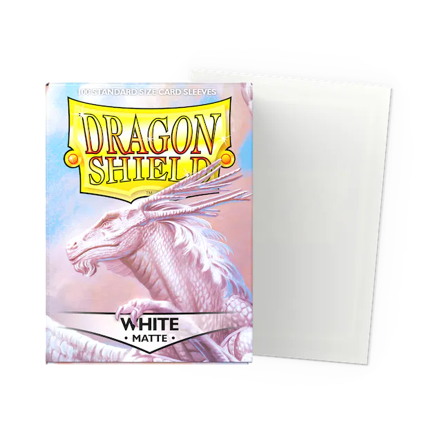 Dragon Shield Standard 100 White Matte