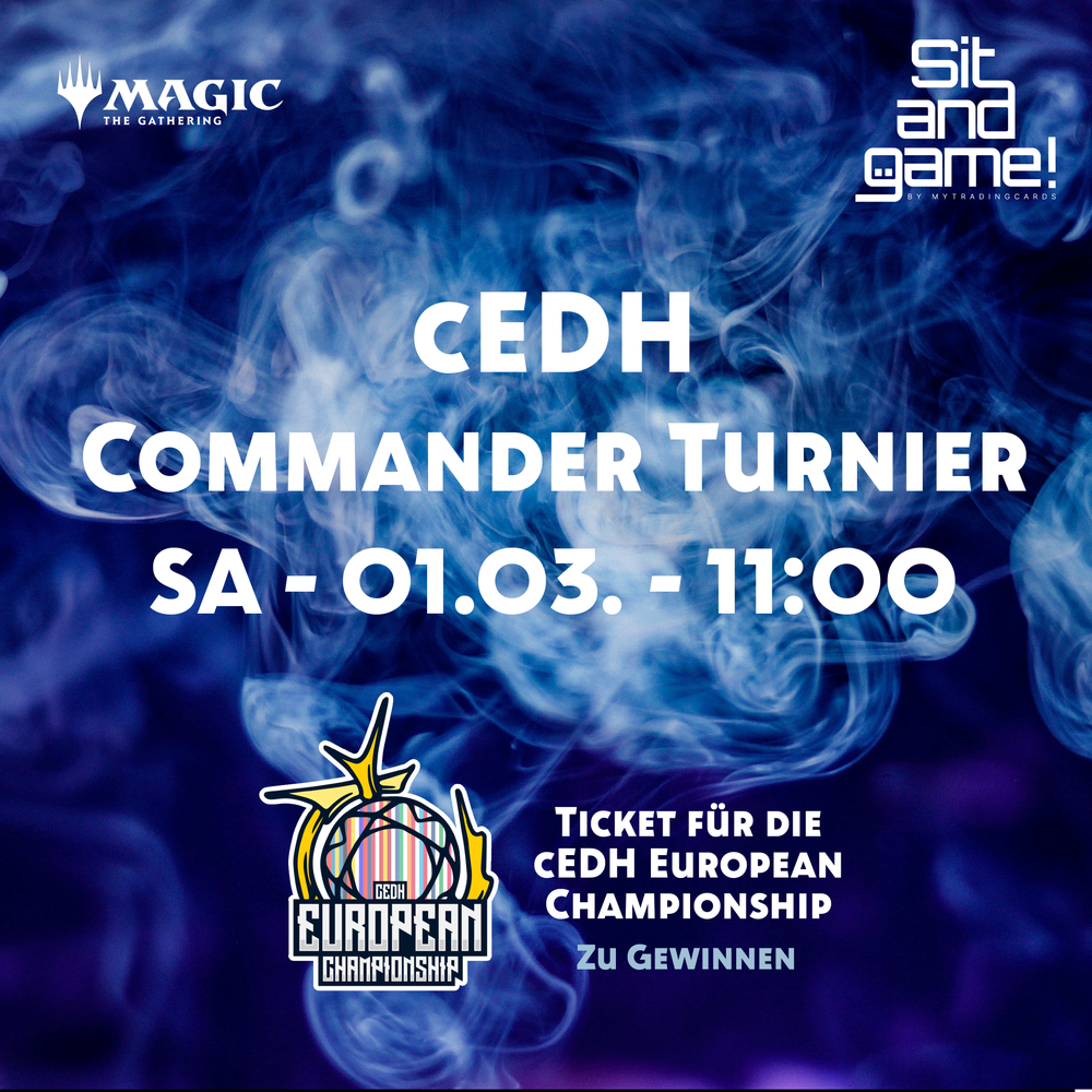 cEDH @ Sit&Game 01.03.25 - Qualifier cEDH European Championship