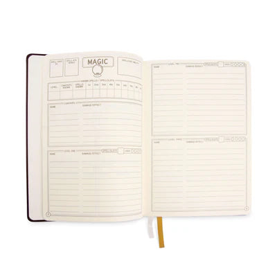 Glassstaff"DnD 5e Player Journal" (black)