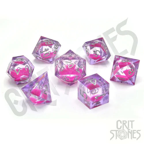 Glassstaff "Chery Current Liquid Core RPG Dice Set"