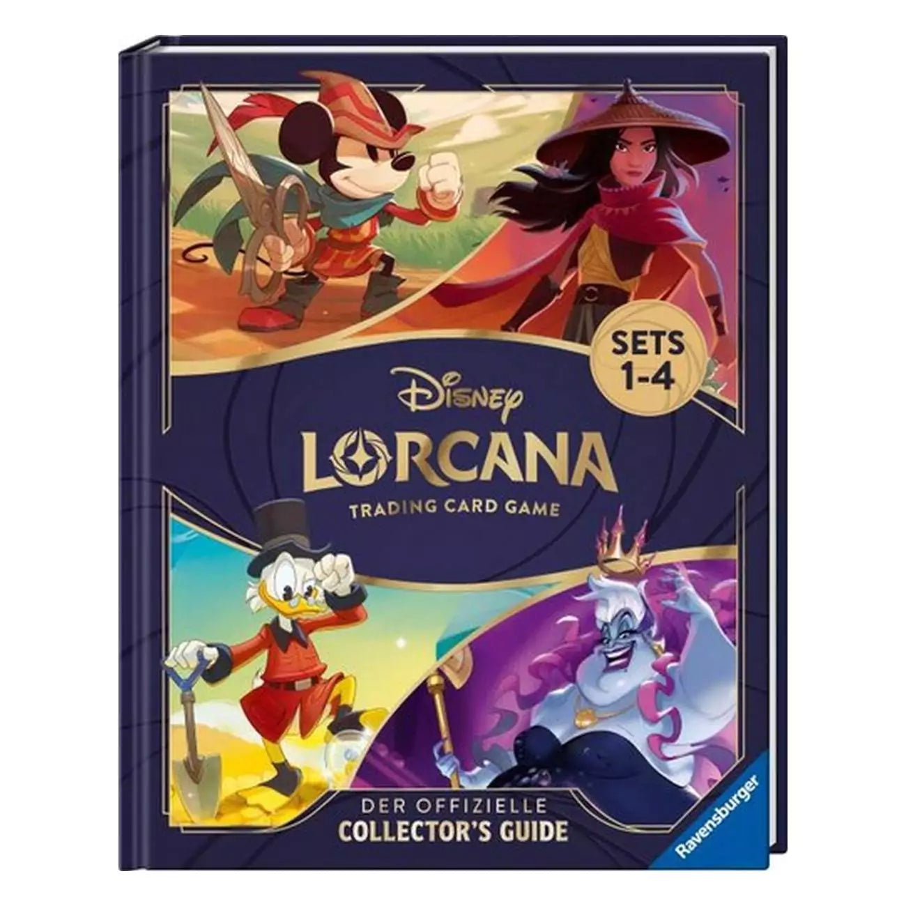 Disney Lorcana Der offizielle Collector’s Guide Sets 1-4 DE