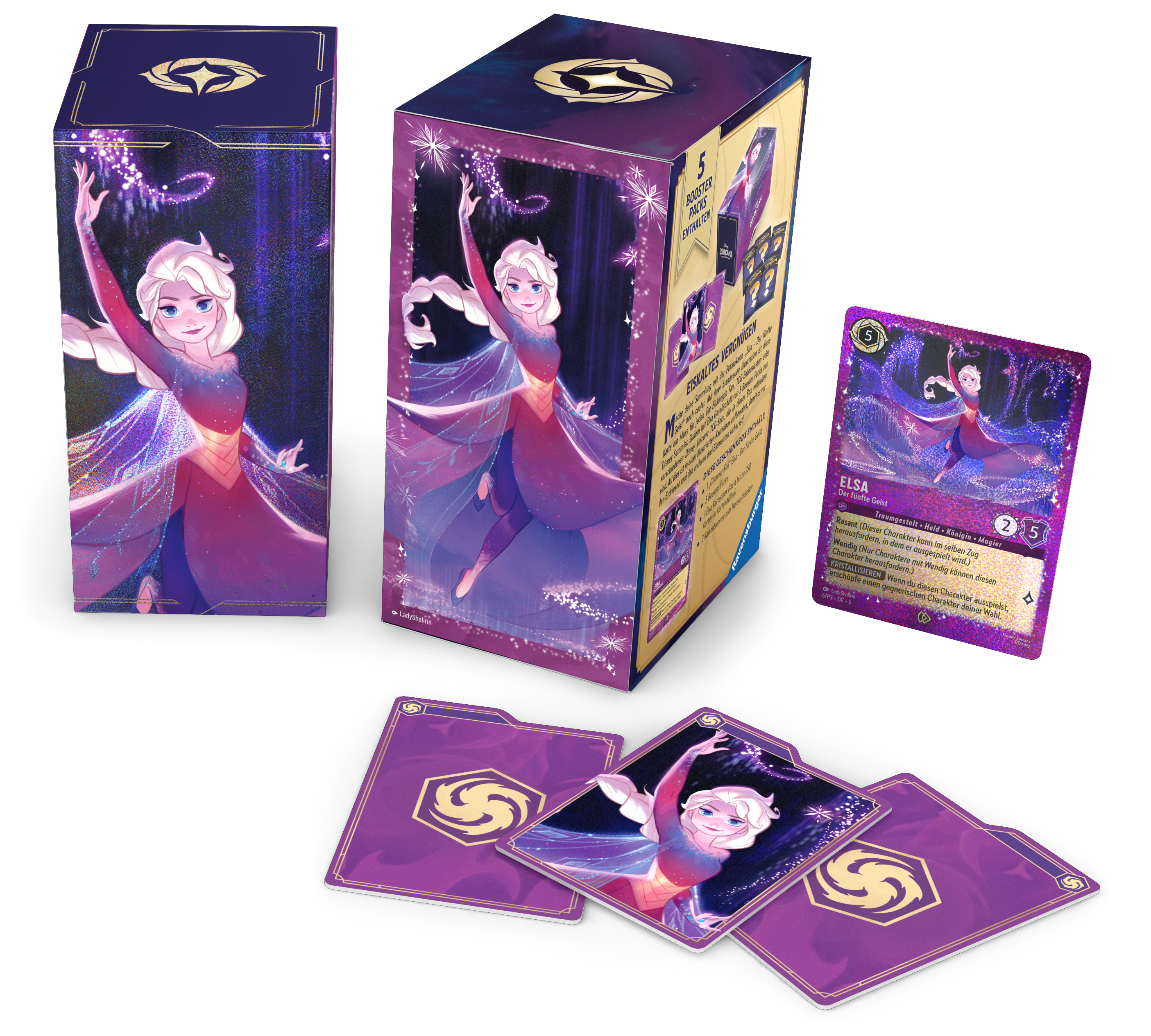 Disney Lorcana   "Elsa Geschenkbox" (deutsch)