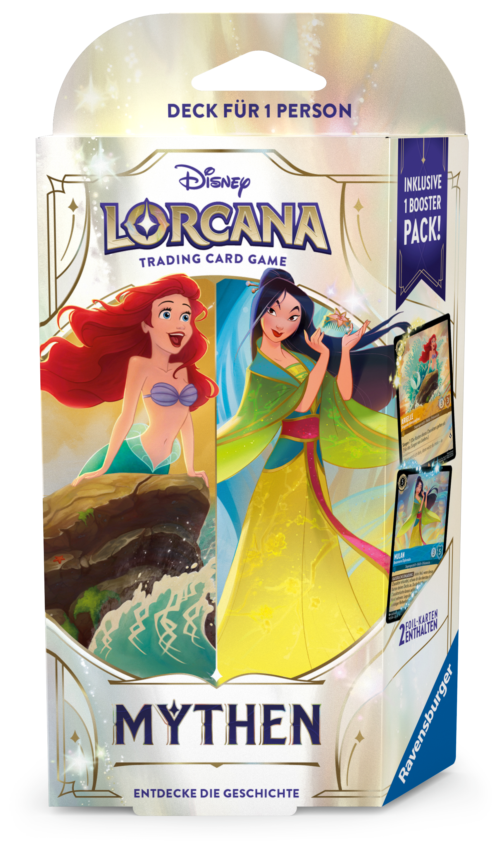 Disney Lorcana - "Fable" Starter-Bernstein/Saphir(deutsch)
