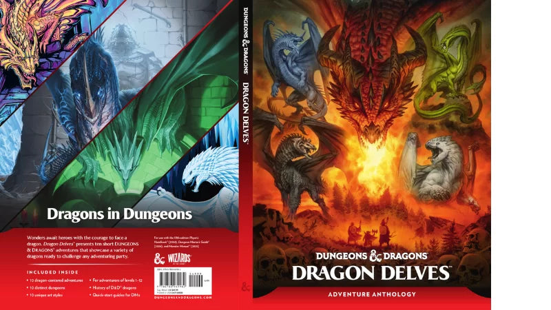 Dungeons & Dragons RPG Dragon Delves: An Adventure Anthology (englisch)