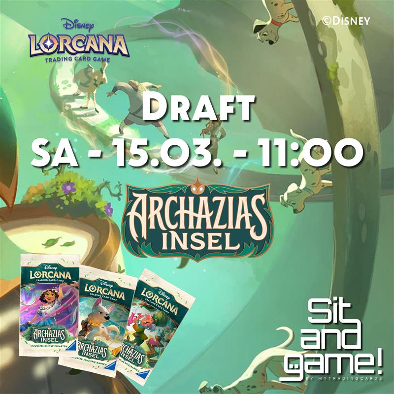 Lorcana Draft  Archazia’s Island 15.03.25