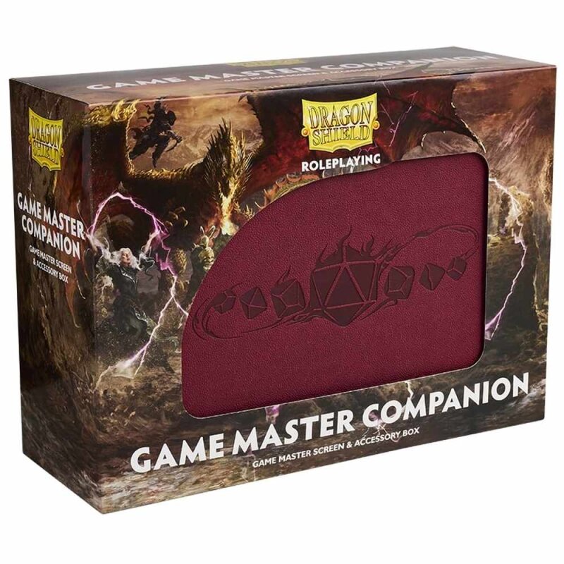 Dragon Shield Game Master Companion Blood Red