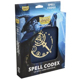 Dragon Shield Spell Codex 160 Spell Card Portfolio Midnight Blue