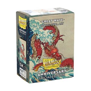 Dragon Shield Standard Brushed Art Sleeves - The Great Wave (100 )