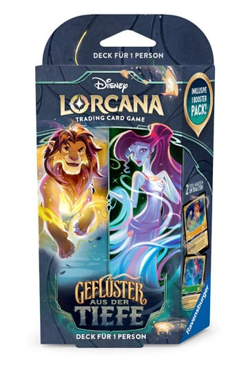 Disney Lorcana  "Geflüster aus der Tiefe" Starter Bernstein/Smaragd (deutsch)