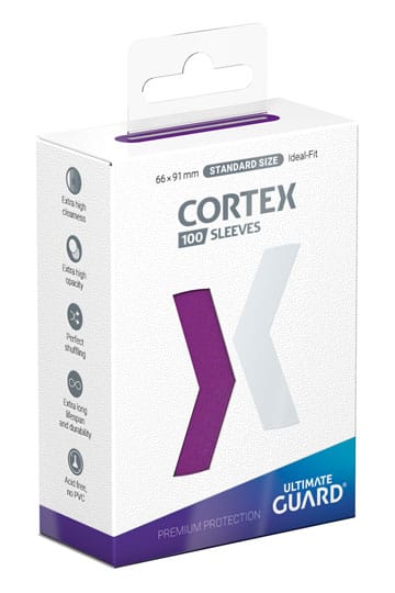 Ultimate Guard Cortex Matte Sleeves Standardgröße purple (100)
