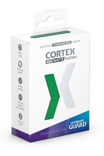 Ultimate Guard Cortex Matte Sleeves Standardgröße Green (100)