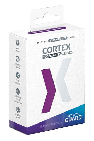 Ultimate Guard Cortex Sleeves Standardgröße Matt-Violett (100)