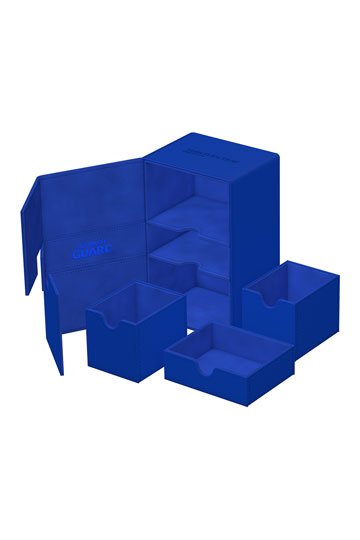 Ultimate Guard Twin Flip`n`Tray 160+ XenoSkin Monocolor Blue