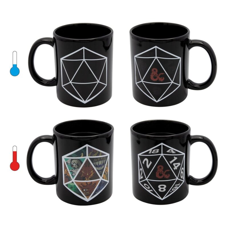 D&D: Tasse mit Thermoeffekt Magic