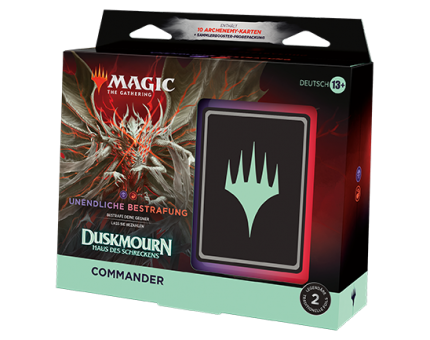 Duskmourn: Haus des Schreckens - Commander Deck Unendliche Bestrafung (deutsch)