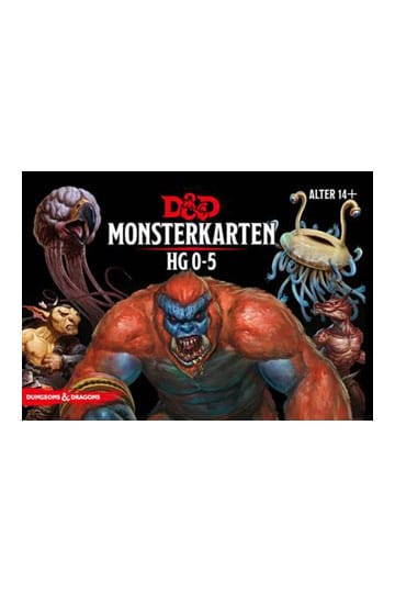 D&D Monster Cards Challenge 0-5