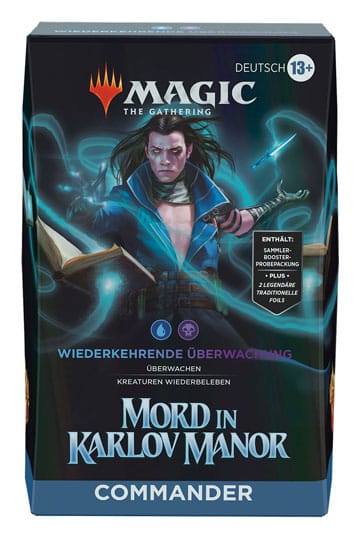 Mord in Karlov Manor Commander Deck Wiederkehrende Überwachung (deutsch)